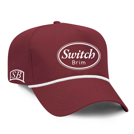 Maroon SwitchBrim Snapback