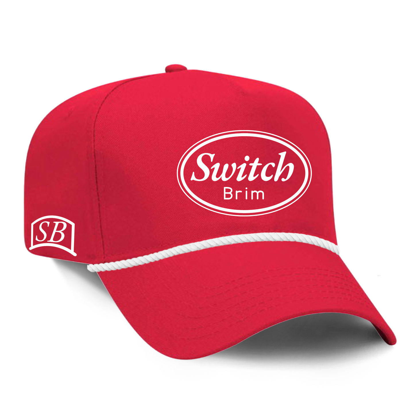 Red SwitchBrim Snapback